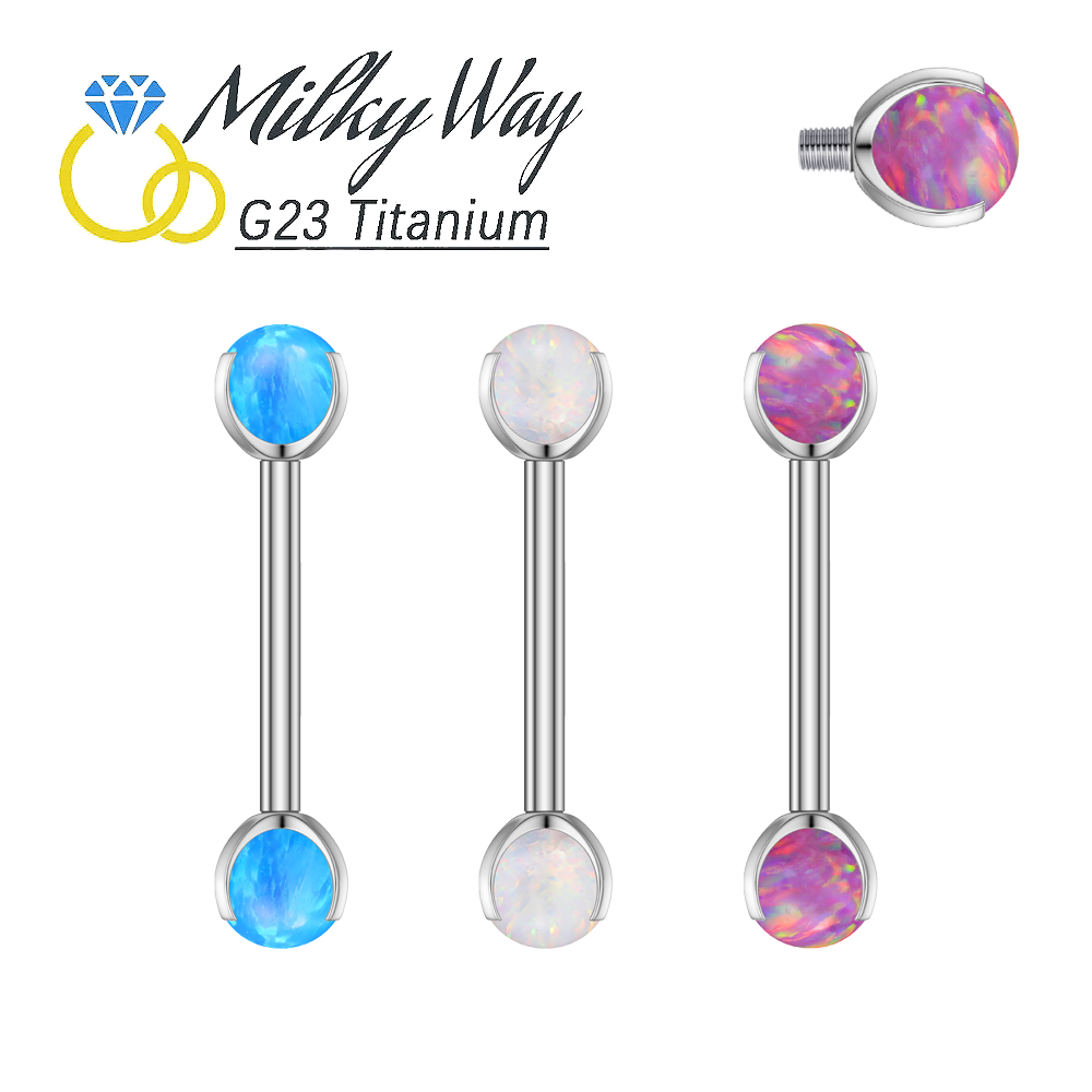 Body Jewelry Nipple Rings - Anillos de titanio ASTM F136 con