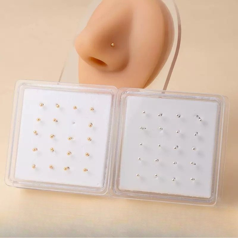 Body Jewelry Storage - Caja de joyería de plata para