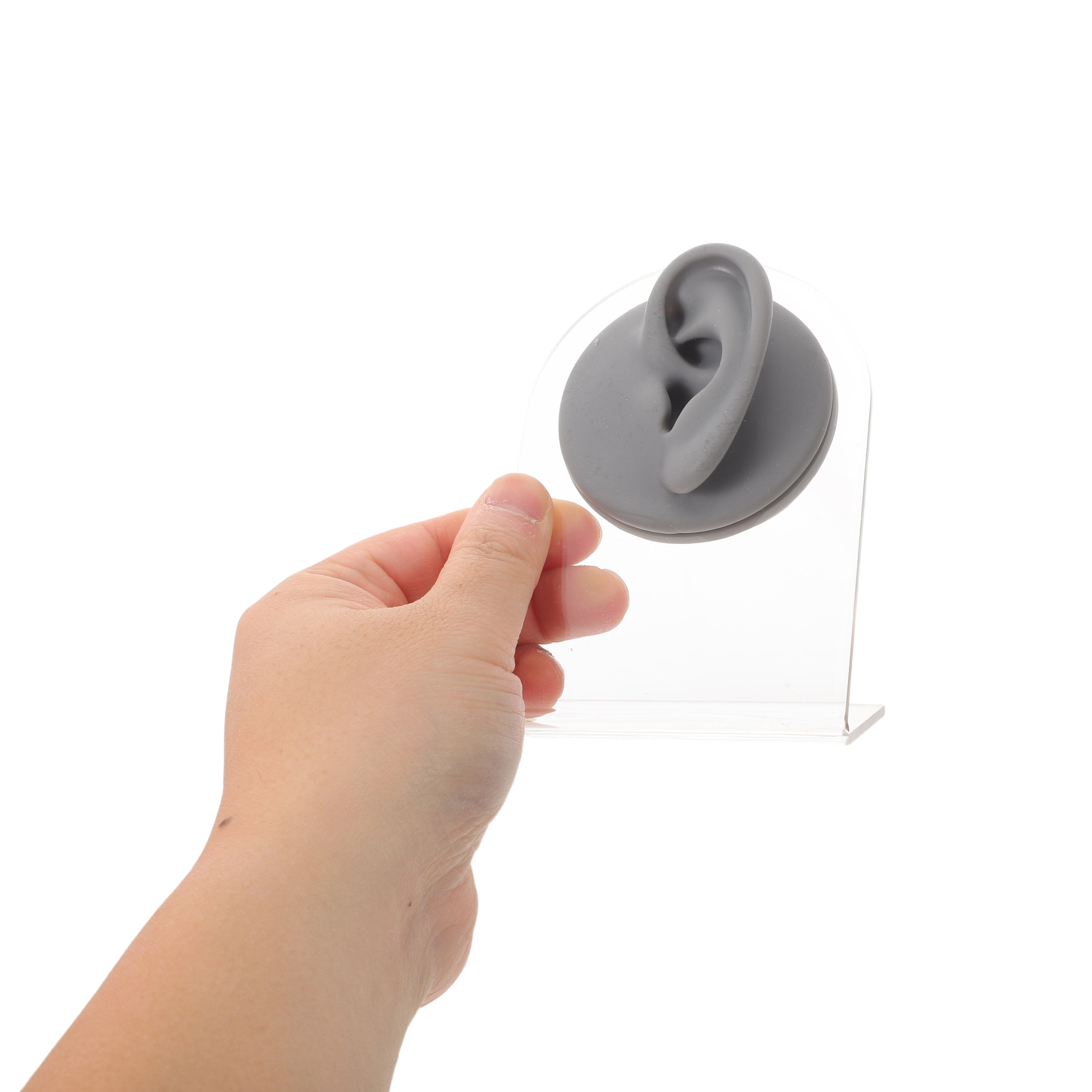 Body Jewelry Storage - Oído artificial de silicona flexible para