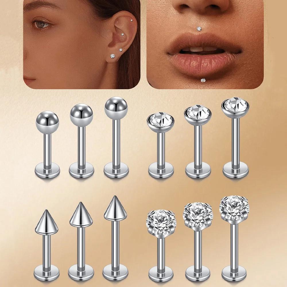 Body Jewelry Back - 1 Pieza Piercing de Acero Inoxidable
