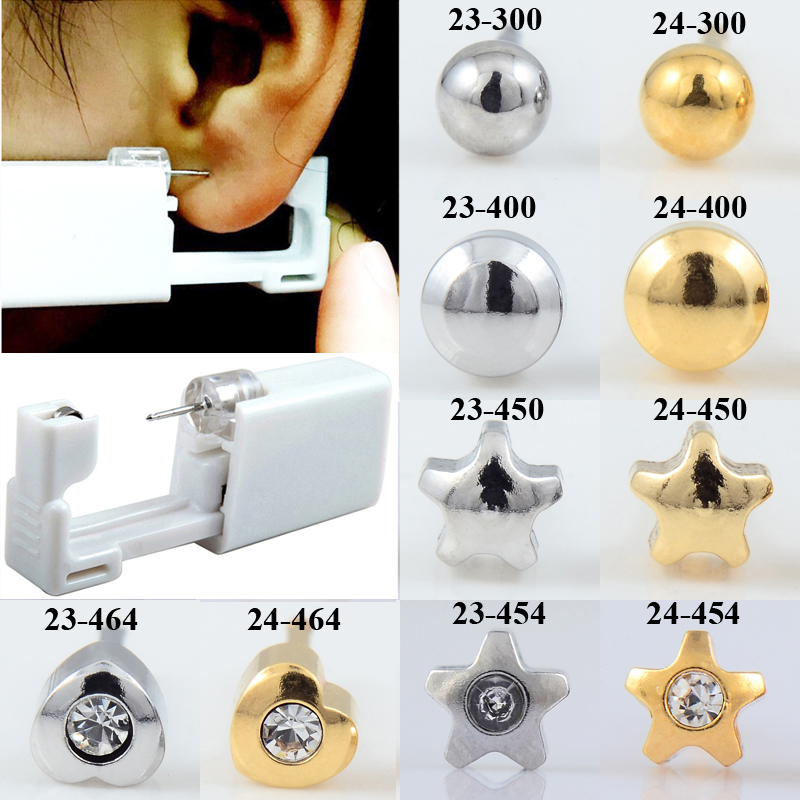 Body Jewelry Storage - 24 unids/caja sin dolor Kit de