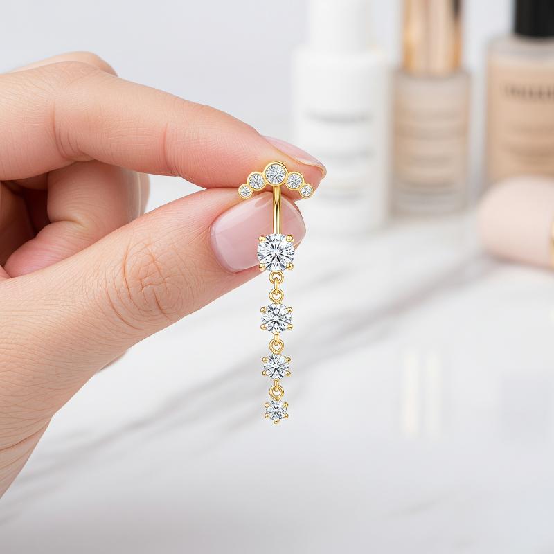 5 Piezas de Anillos de Ombligo - Body Jewelry Tunnels reseña y precio