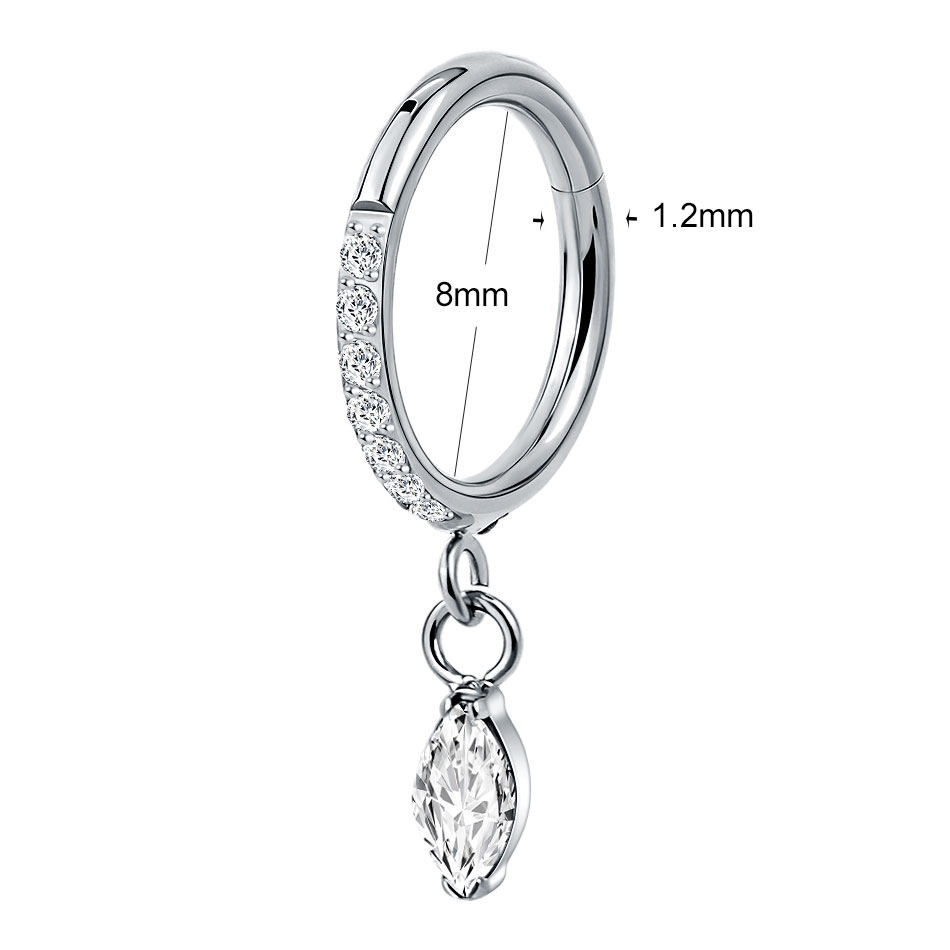 5 pares de pendientes de aro d - Body Jewelry Trend reseña y precio