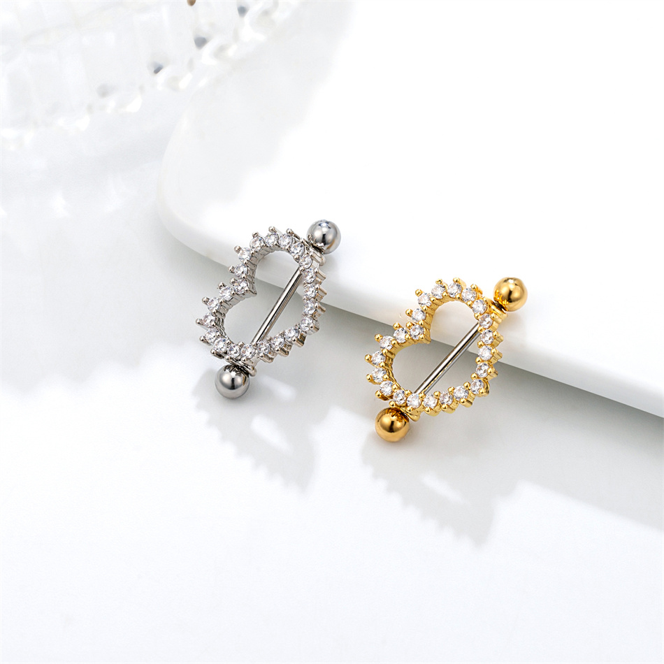 1 Par de Joyas de Titanio para - Body Jewelry Nipple Rings reseña y precio