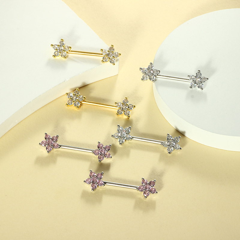 Anillo de pezón de acero inoxi - Body Jewelry Nipple Rings reseña y precio