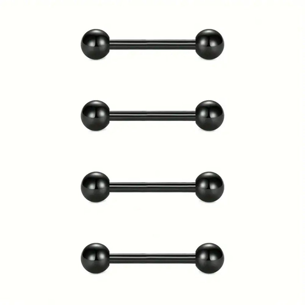 Juego de 4 anillos para pezón  - Body Jewelry Nipple Rings reseña y precio