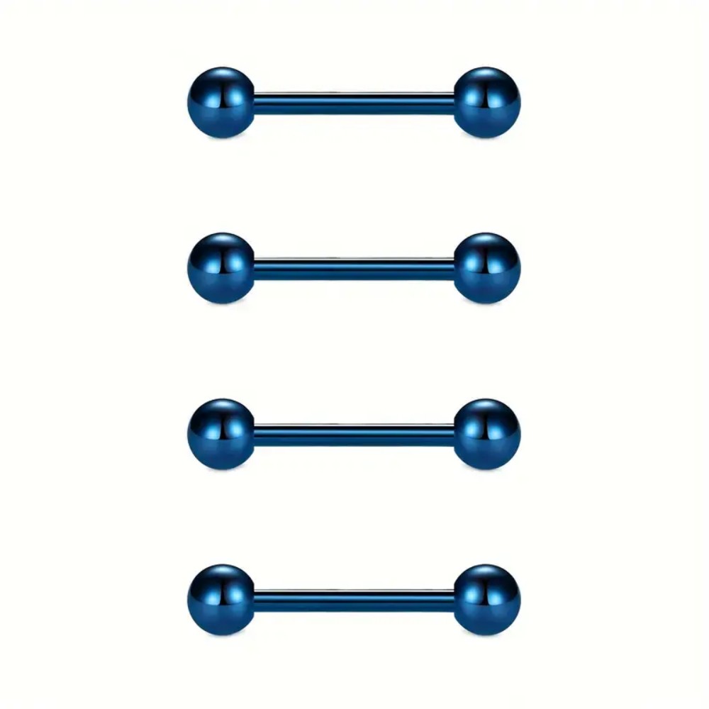 Juego de 4 anillos para pezón  - Body Jewelry Nipple Rings reseña y precio