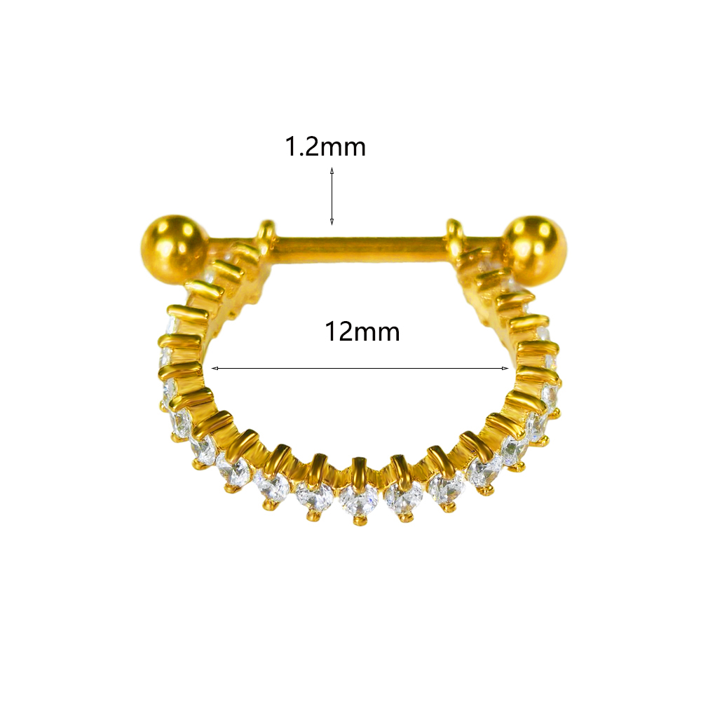 100% pendiente circular de ace - Conch Earring Hoop reseña y precio