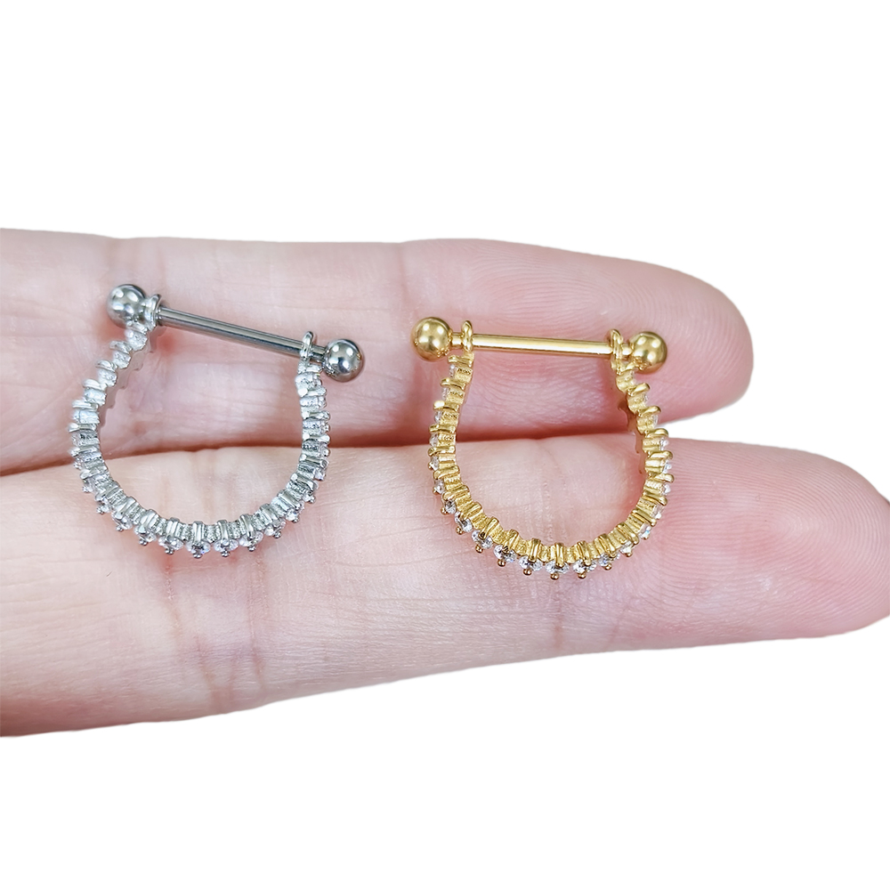 100% pendiente circular de ace - Conch Earring Hoop reseña y precio
