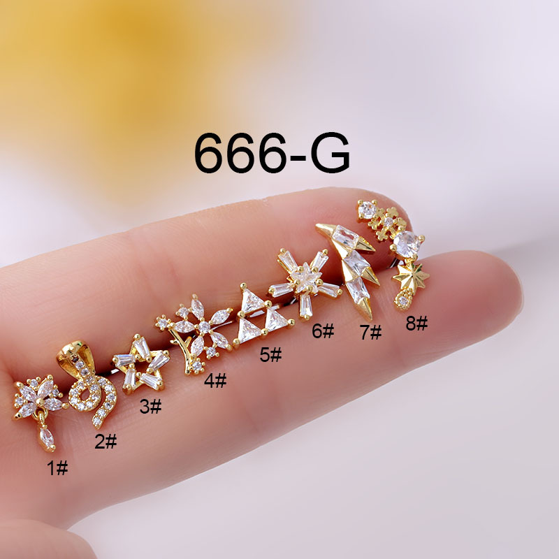 Pendientes de tuerca de acero  - Body Jewelry Trend reseña y precio