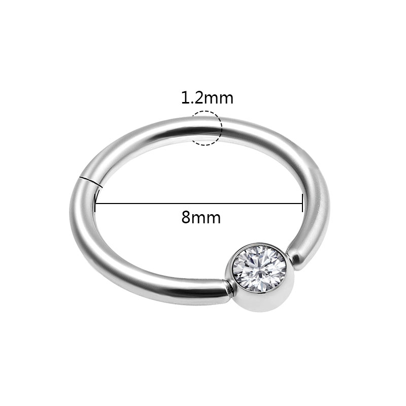 1 pieza de anillo de nariz est - Body Jewelry Cartilage Earrings reseña y precio