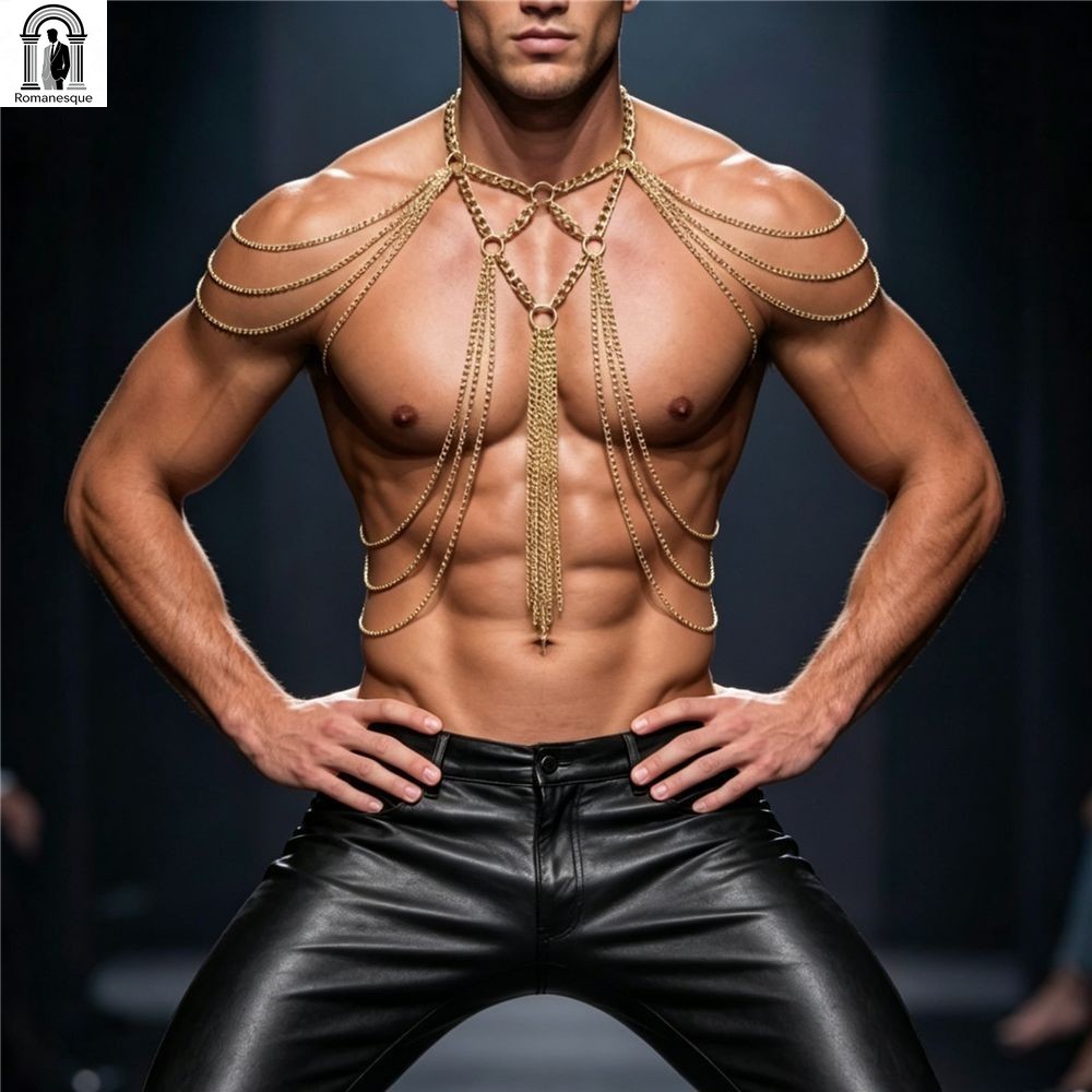 Cadena de cuerpo multicapa dor - Body Jewelry Goth reseña y precio