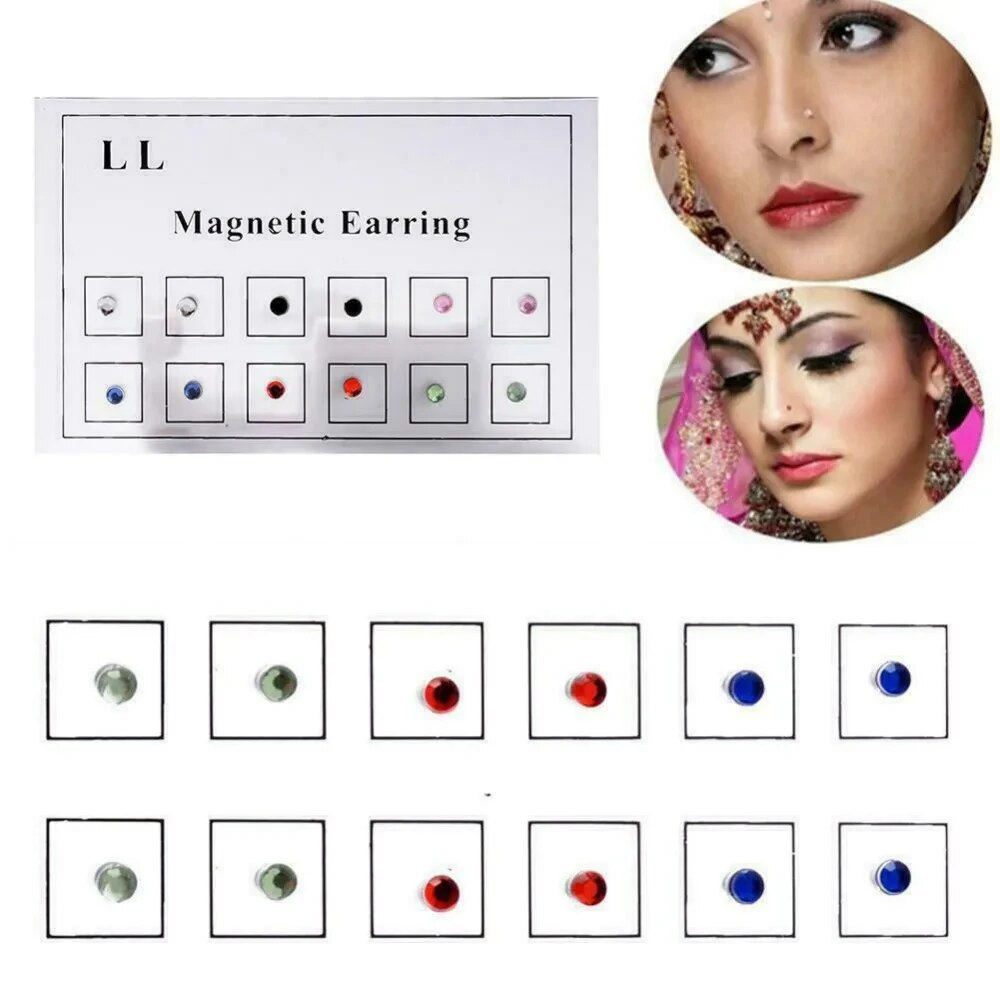 12 uds/tarjeta tramposo falso  - Body Jewelry Hoops reseña y precio
