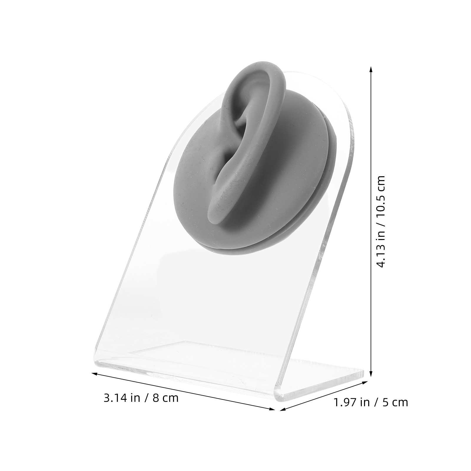 Oído artificial de silicona fl - Body Jewelry Storage reseña y precio