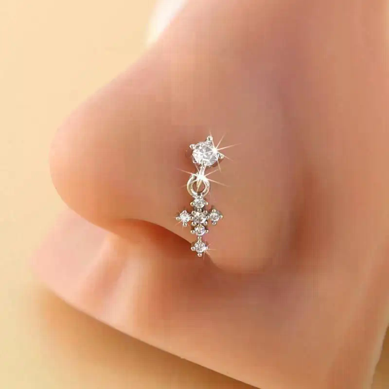 Anillos colgantes para la nari - Body Jewelry Tunnels reseña y precio