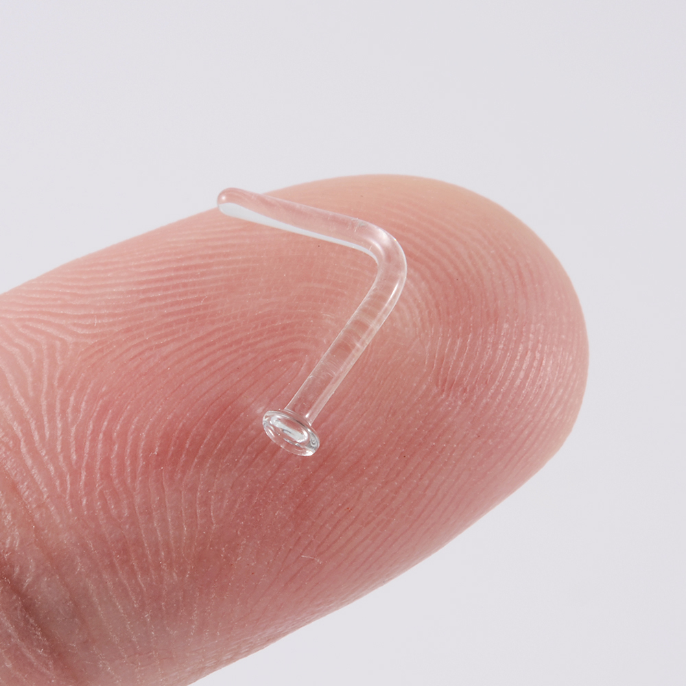 1 pieza de cristal para nariz, - Body Jewelry Storage reseña y precio