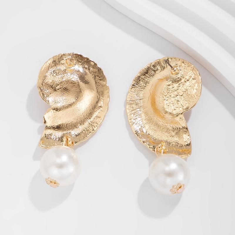 2 pares de pendientes de conch - Conch Earring Hoop reseña y precio