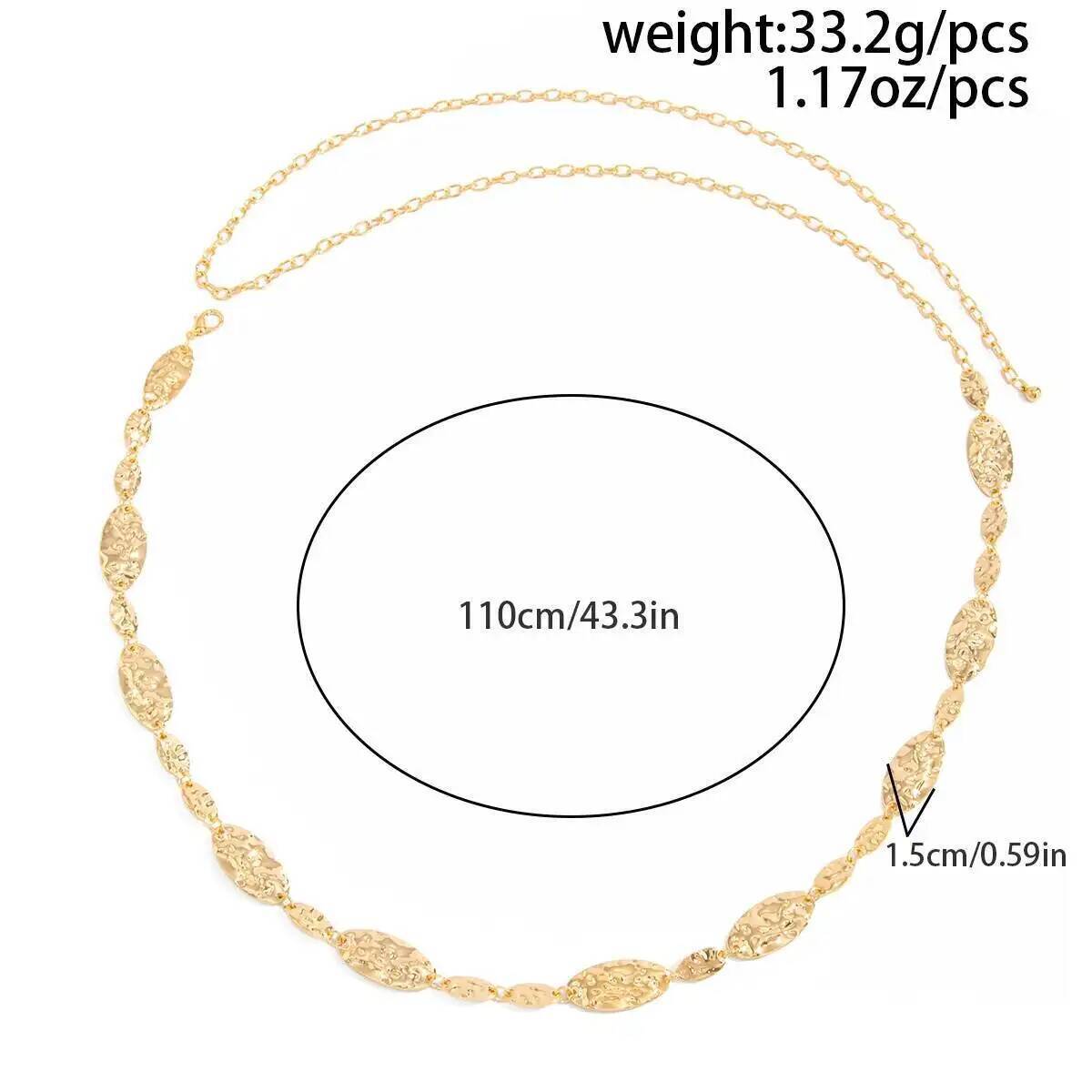 IngeSight.Z Cadena de cintura  - Body Jewelry Trend reseña y precio