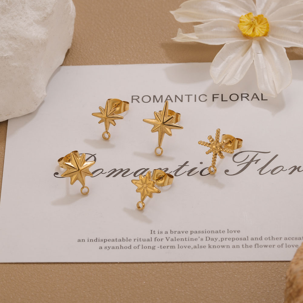 6 piezas de aretes de estrella - Body Jewels reseña y precio
