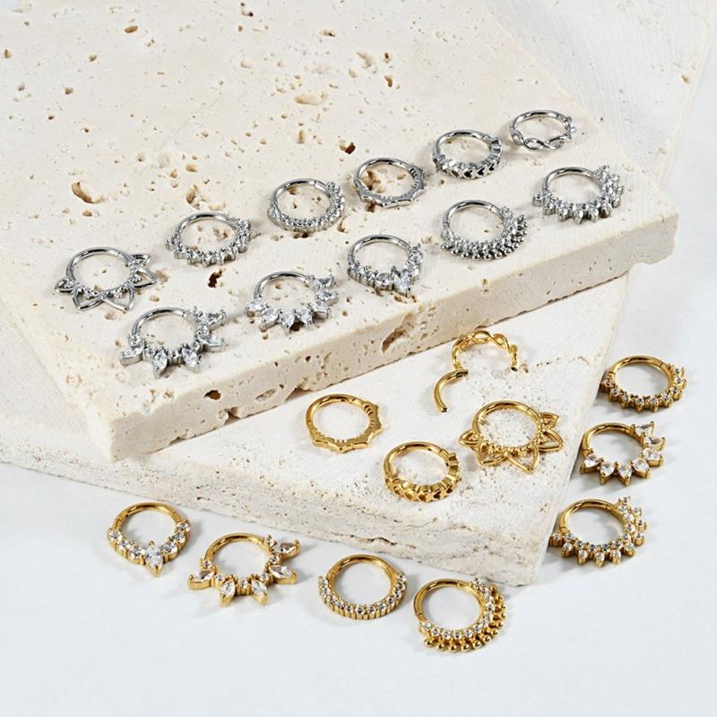 Anillo cartílago oreja y nariz - Body Jewelry Cartilage Earrings reseña y precio