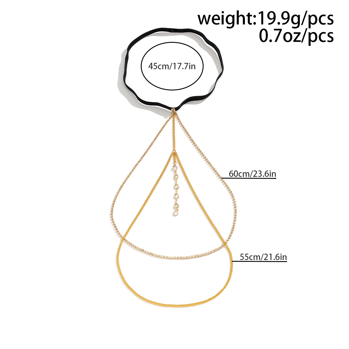 Cadenas para piernas con borla - Body Jewelry Thigh Chain reseña y precio