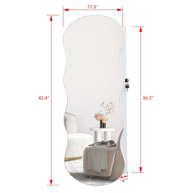 Espejo de cuerpo entero europe - Body Jewelry Storage reseña y precio