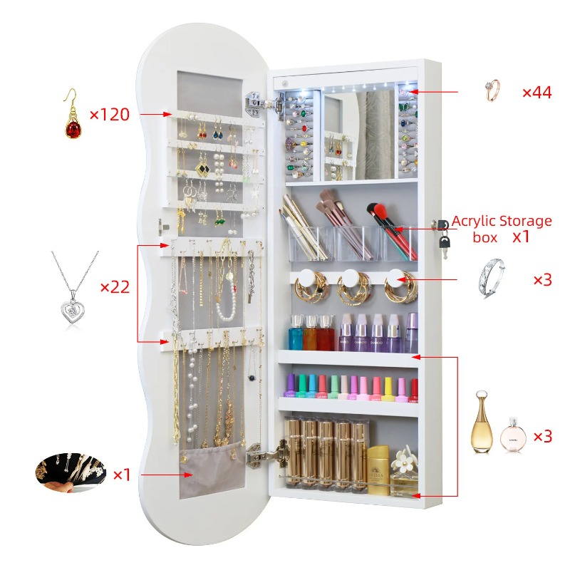 Espejo de cuerpo entero europe - Body Jewelry Storage reseña y precio