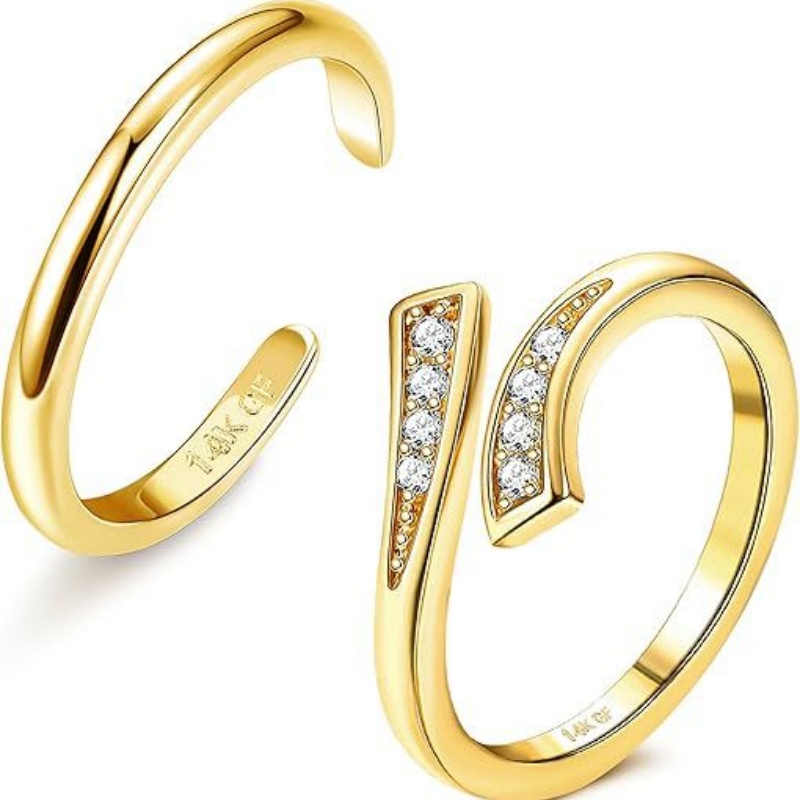 Anillo de pie de circón ajusta - Body Jewelry Hoops reseña y precio