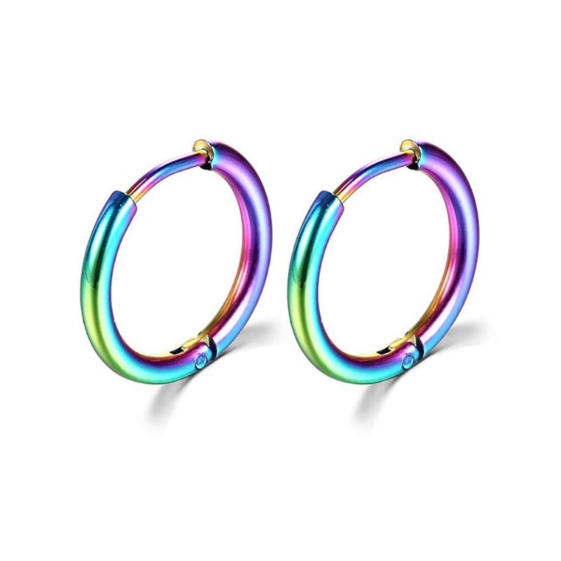 1 par de pendientes de aro peq - Conch Earring Hoop reseña y precio