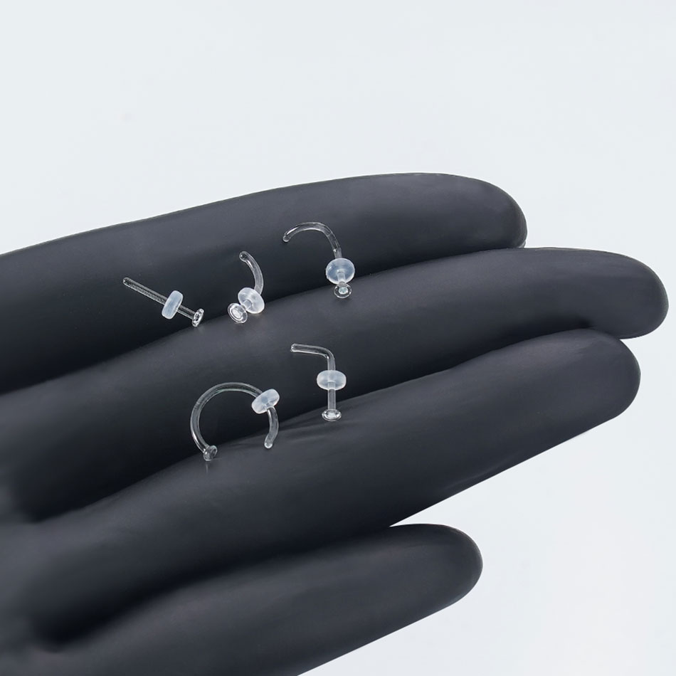 1/5PCS Piercing de Nariz de Cr - Body Jewelry Storage reseña y precio