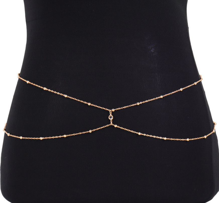 Cadenas de vientre con cuentas - Qualiti Body Jewelry reseña y precio