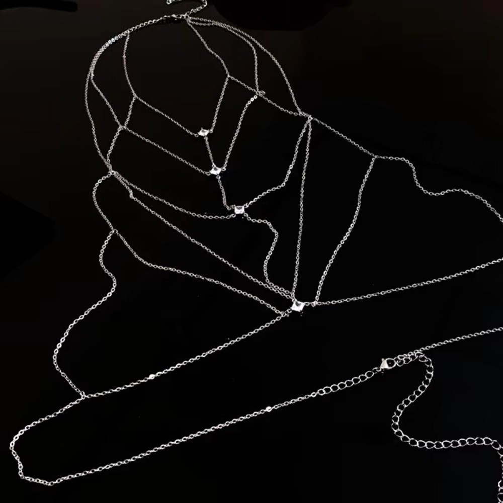 Cadena de Pecho con Brillantes - Body Jewelry Trend reseña y precio