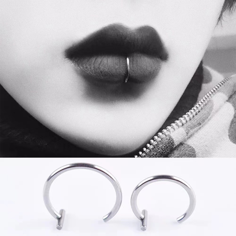 Pendientes de aro abierto de a - Body Jewelry Cartilage Earrings reseña y precio
