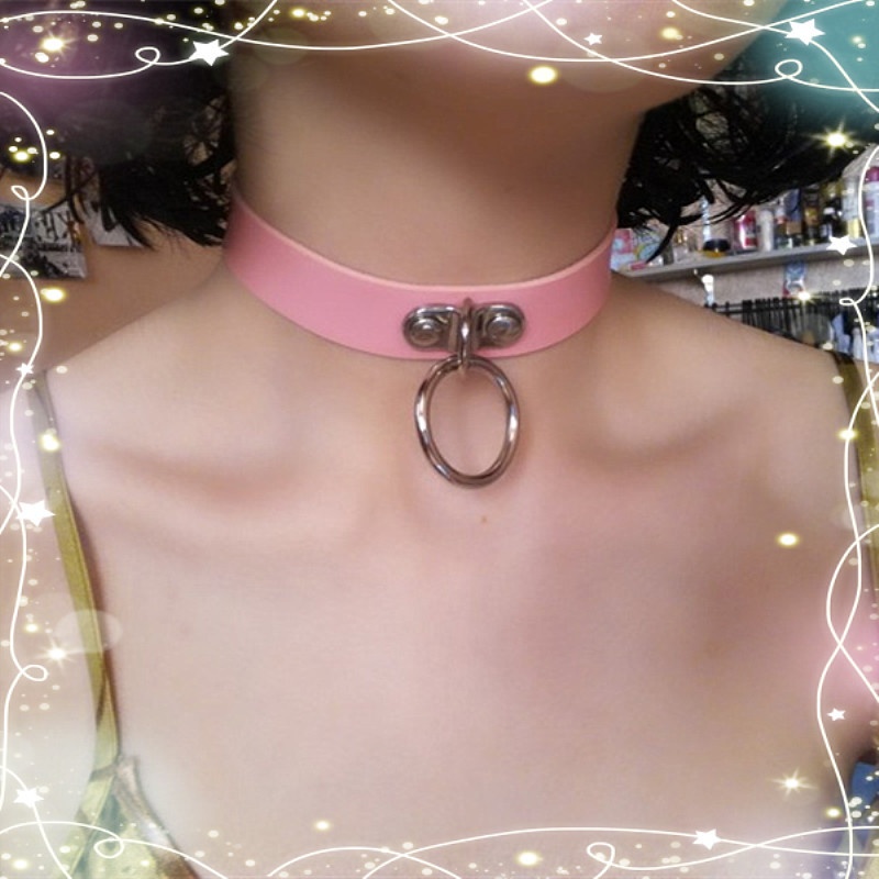 Collar Sexy de cuero Bdsm para - Body Jewelry Goth reseña y precio