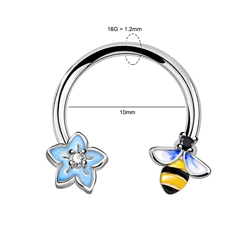 Pendientes de Aro de Acero Qui - Body Jewelry Cartilage Earrings reseña y precio