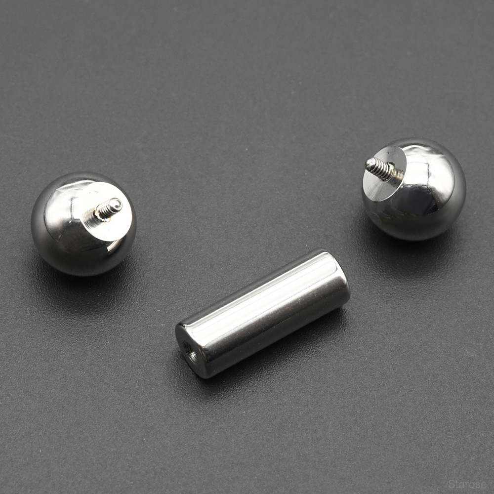 1 pieza 12G-00G Acero inoxidab - Body Jewelry Nipple Rings reseña y precio