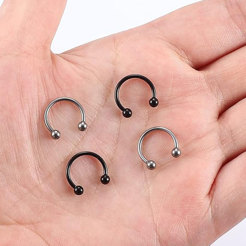 1/5 Uds. Anillo de tabique de  - Body Jewelry Nipple Rings reseña y precio