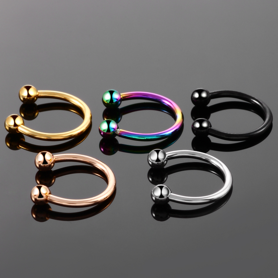 1/5 Uds. Anillo de tabique de  - Body Jewelry Nipple Rings reseña y precio