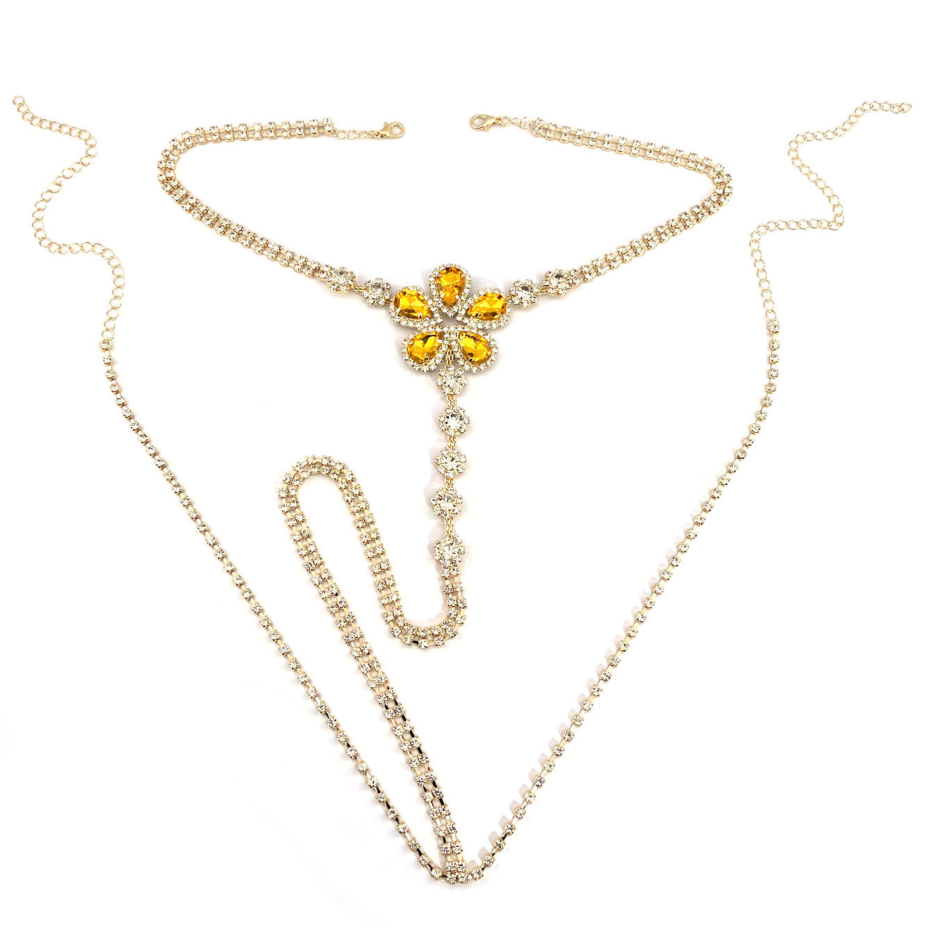 Conjunto de Tanga de diamantes - Body Jewels reseña y precio