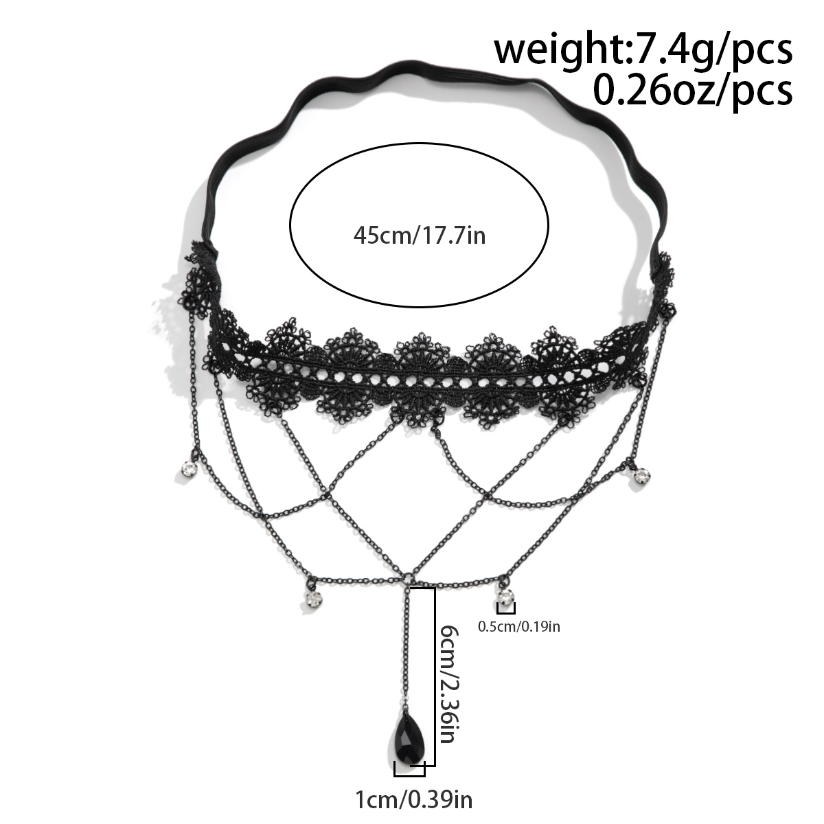 Ingemark Boho banda elástica d - Body Jewelry Thigh Chain reseña y precio