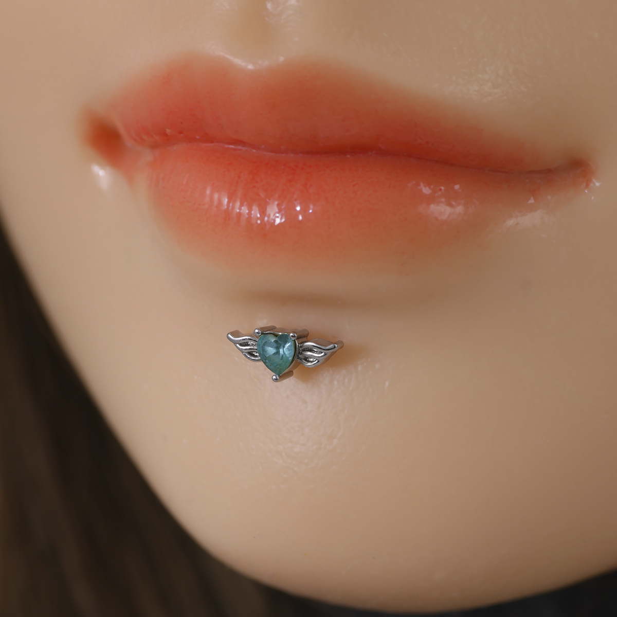 1 Pieza Piercing de Labio de A - Body Jewelry Back reseña y precio