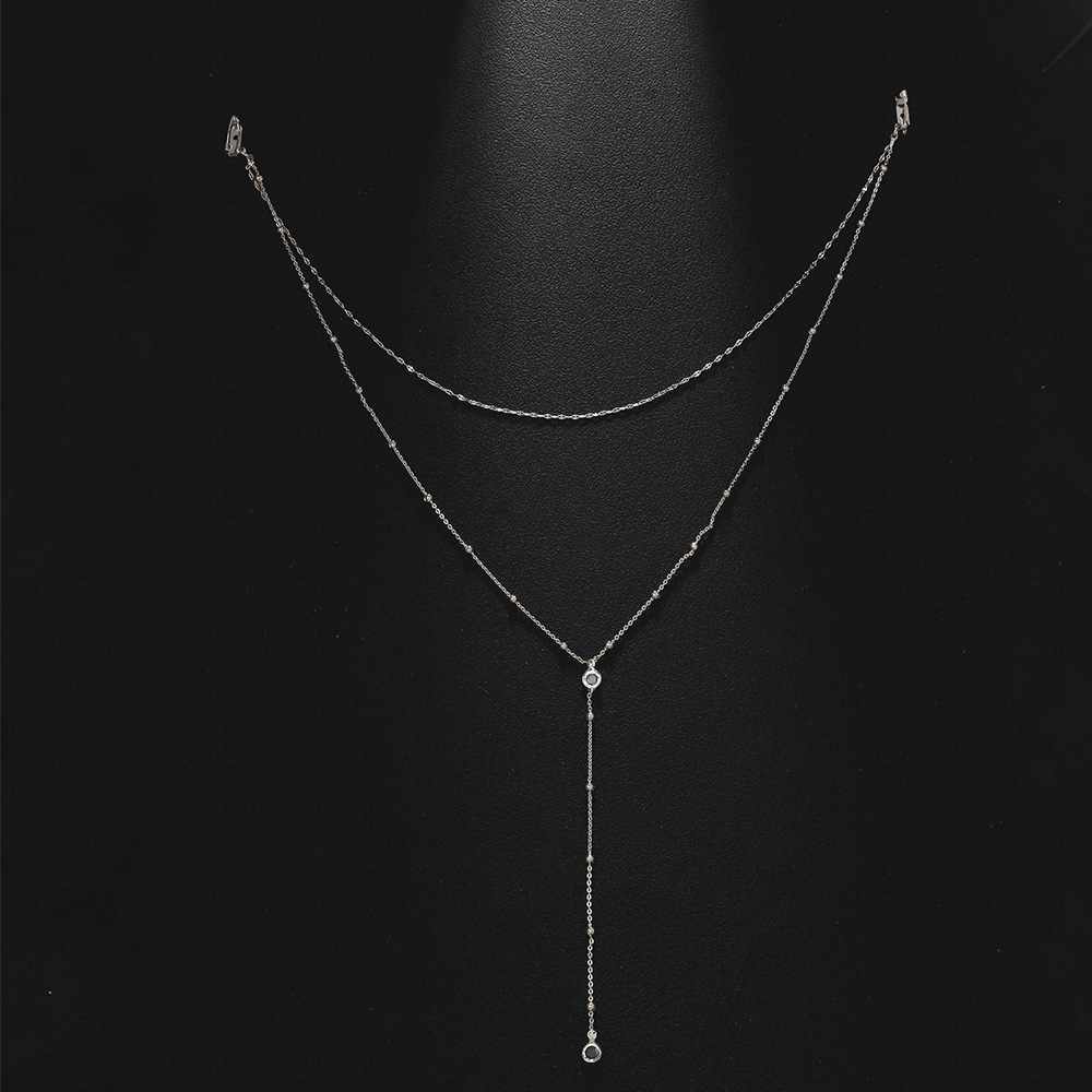 Collar de espalda con pedrería - Body Jewelry Back reseña y precio