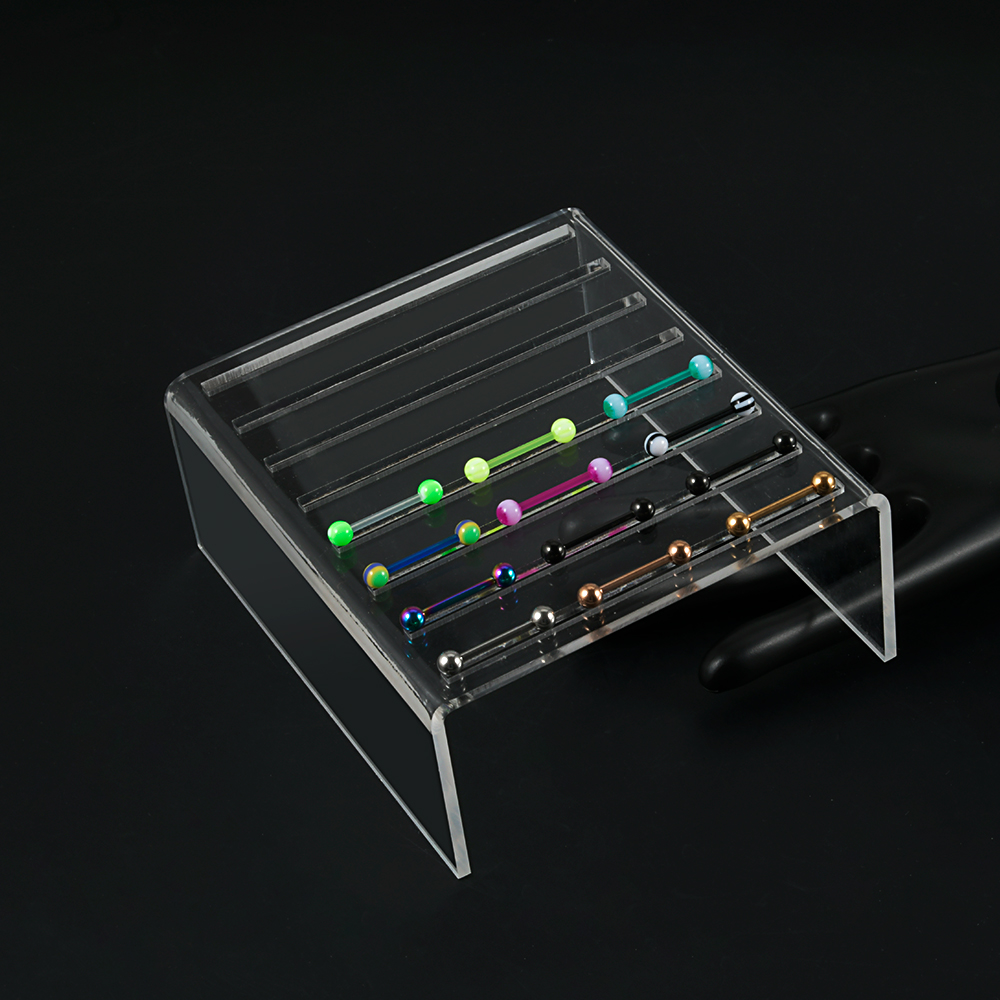 Soporte de acrílico para exhib - Body Jewelry Storage reseña y precio
