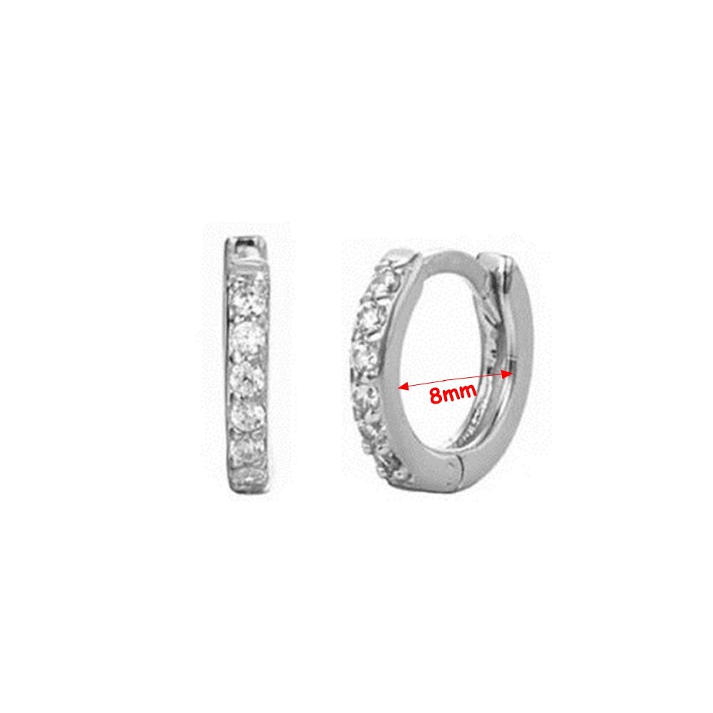 Pendiente de aro Huggie Daith  - Conch Earring Hoop reseña y precio