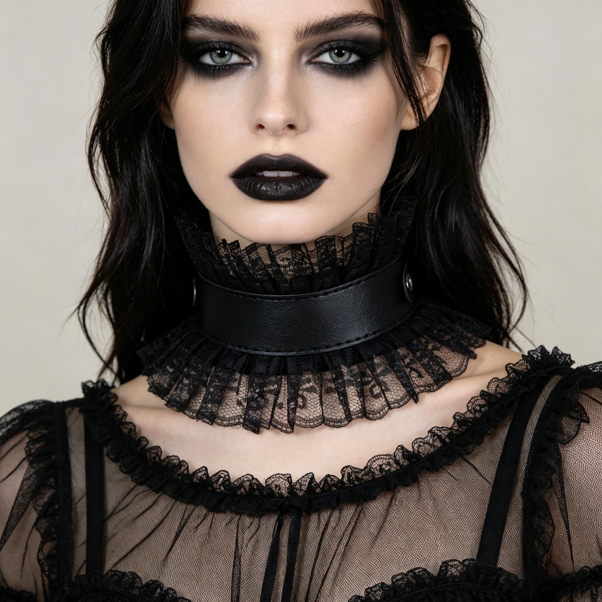Collar Falso Vintage para Muje - Body Jewelry Goth reseña y precio