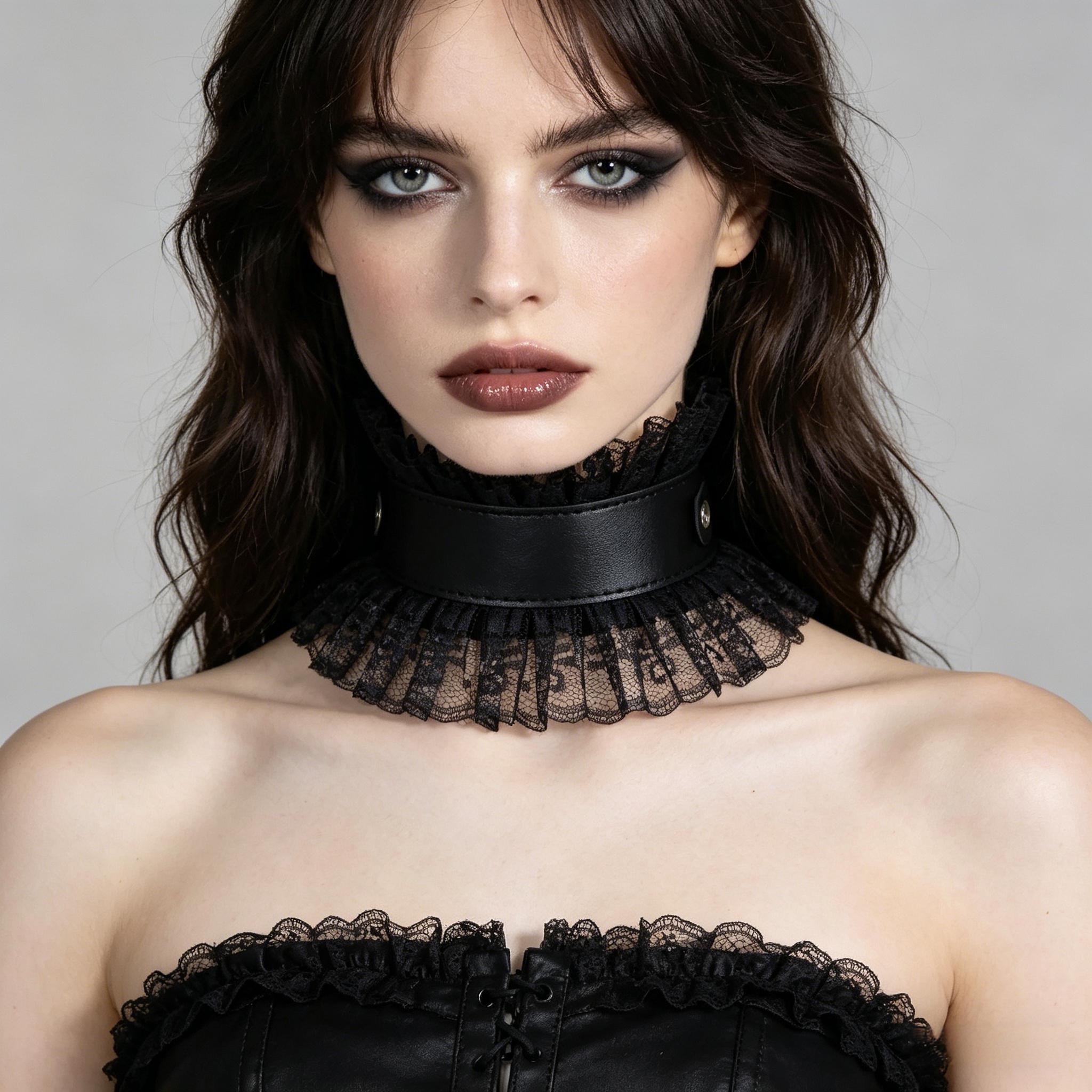 Collar Falso Vintage para Muje - Body Jewelry Goth reseña y precio
