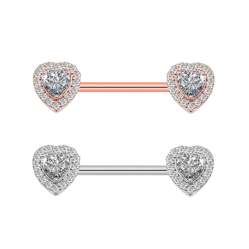 Piercing de acero quirúrgico 3 - Body Jewelry Nipple Rings reseña y precio